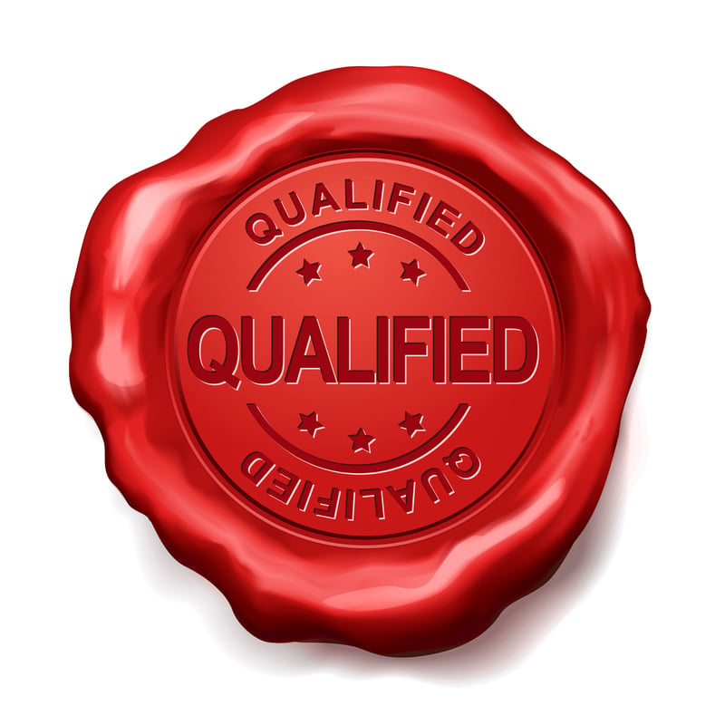 qualified red wax seal